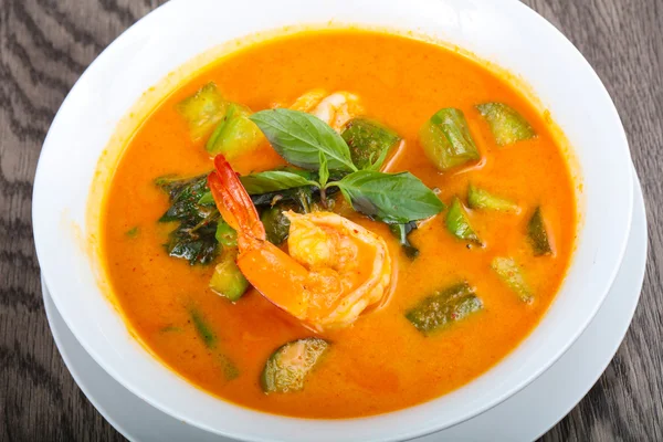 Curry picante con gambas — Foto de Stock