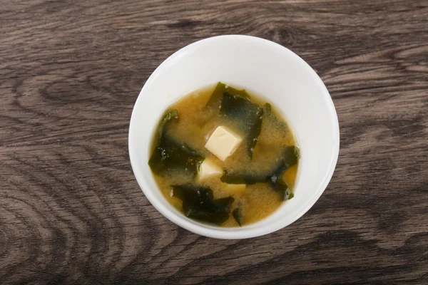 Soupe Miso traditionnelle japonaise — Photo