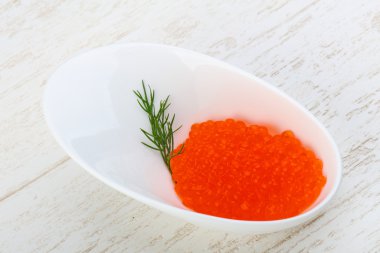 Lezzetli kırmızı havyar