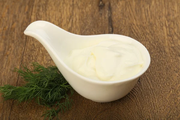 Effektiver griechischer Joghurt — Stockfoto