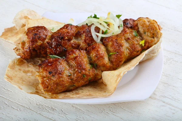 Delicious Chicken kebab — Stock Photo, Image