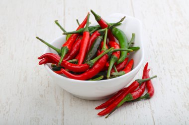 Sıcak biber yığın