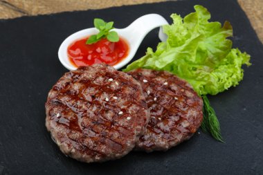 Izgara burger pirzola