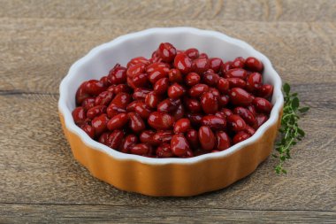 Kırmızı konserve barbunya fasulyesi