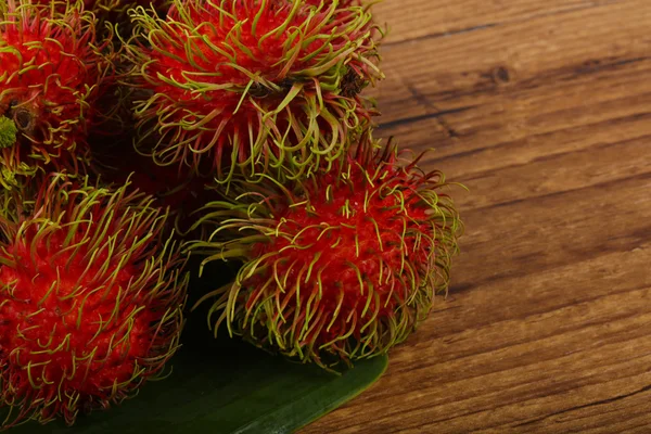 Fresh Rambutan heap — Stock Photo, Image