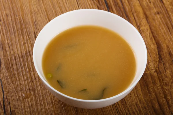 Sopa tradicional Miso — Fotografia de Stock