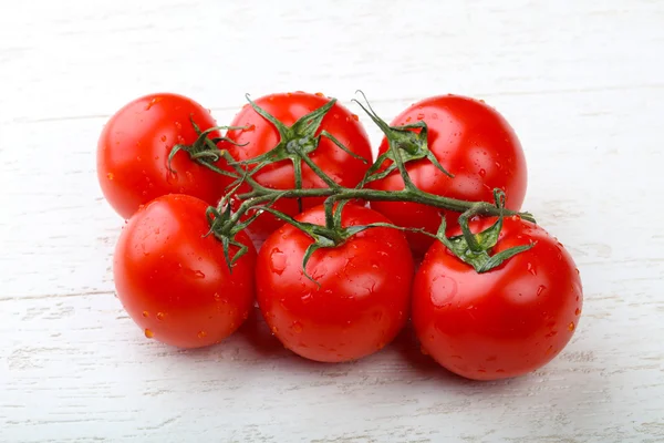 Червоний томатний відділення — стокове фото