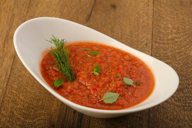domates gazpacho çorbası
