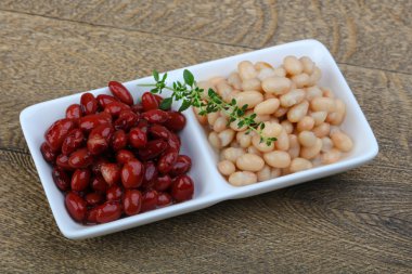 Beyaz ve kırmızı Barbunya