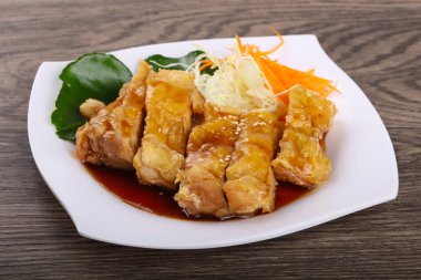Lezzetli Teriyaki tavuk