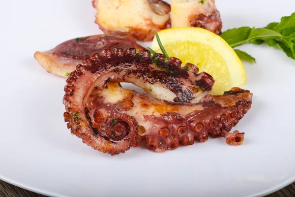 Heerlijke gegrilde octopus — Stockfoto