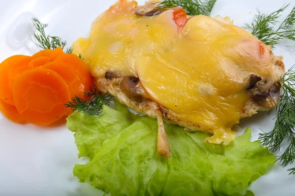 lezzetli fırında tavuk