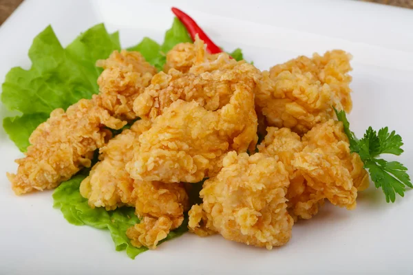 Krispig kyckling nuggets — Stockfoto