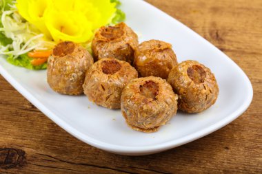 Asya tarzı - Yengeç rulo