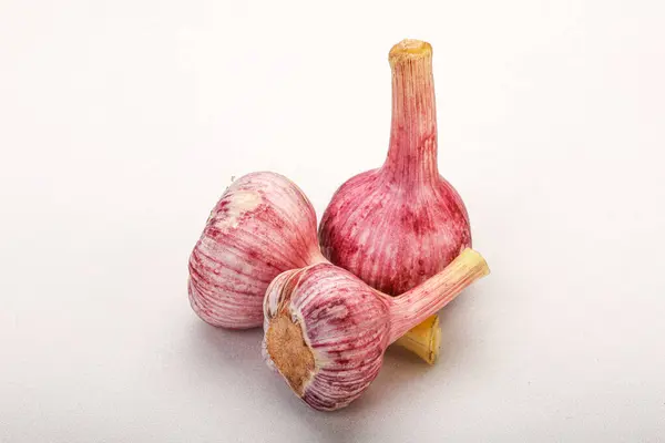 Aromawürze Junger Frischer Knoblauch Zum Kochen — Stockfoto