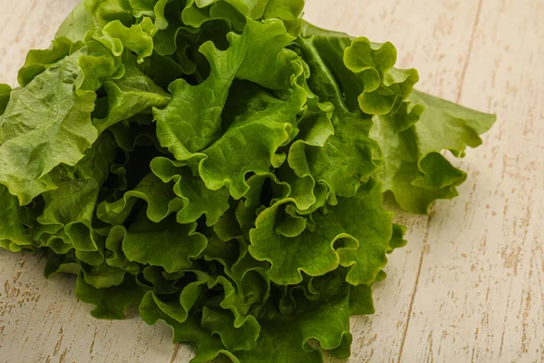 Cucina Vegana Foglie Insalata Lattuga Verde — Foto Stock