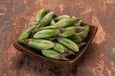 Kasede yeşil Asyalı patlıcan