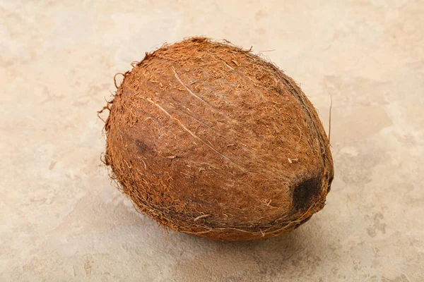 Tropical Brown Coconut Background Isolated — Stock Photo, Image