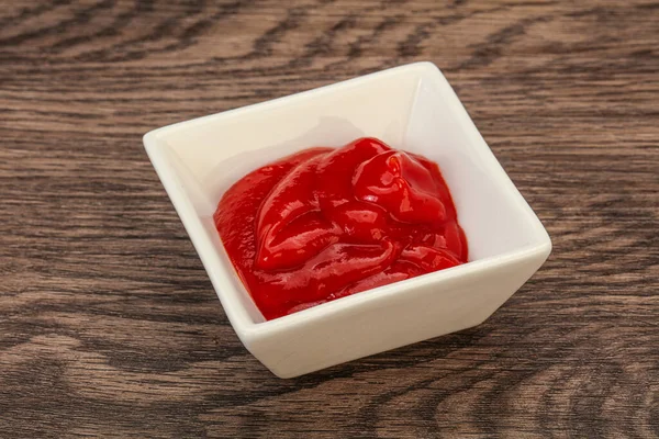 Tasty Tomato Ketchup Bowl — Stock Photo, Image