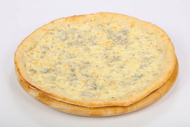 İtalyan sıcak ve lezzetli Dört peynirli pizza