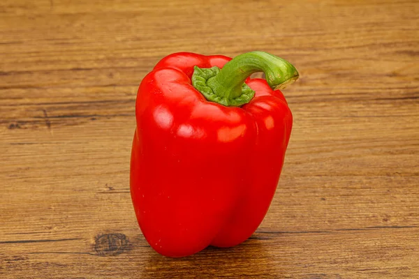 Red Bell Pepper Ripe Juicy Fresh — Stock Photo, Image