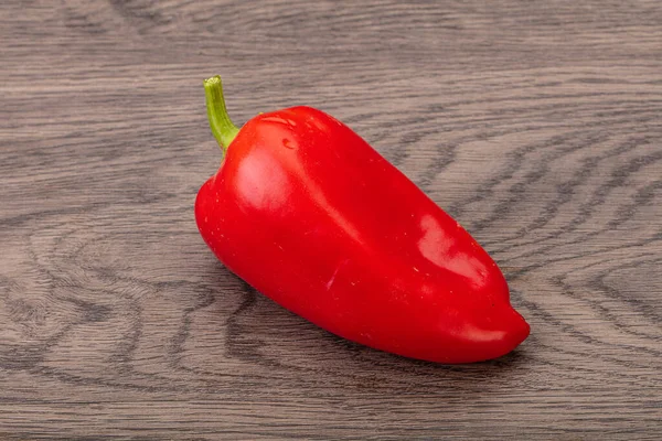 Sweet Red Bell Bulgarian Pepper Isolated — Stock Photo, Image