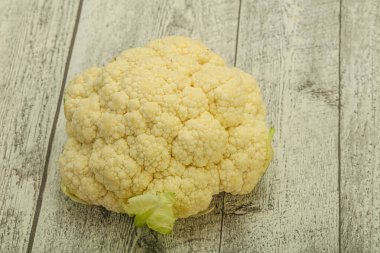 Doğal vejetaryen yemeği - yemek için karnabahar