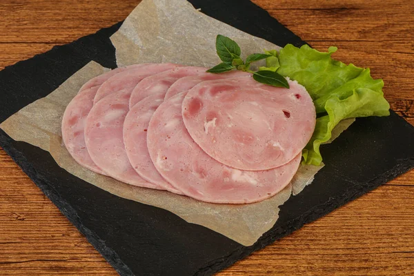 Slised Prosciutto Maiale Snack Mare — Foto Stock