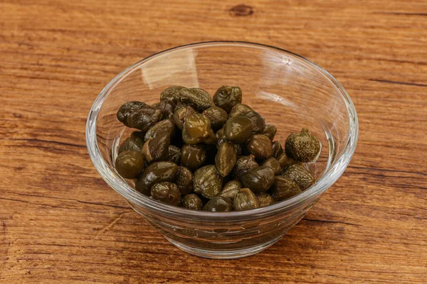 Tasty Marinated Capers Bowl — Stock Photo, Image