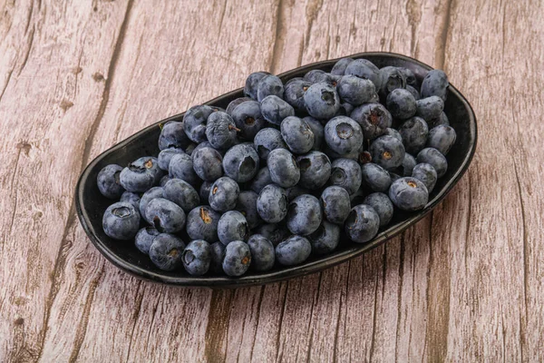 Rijp Zoete Smakelijke Natuurlijke Bosbessen Hoop — Stockfoto