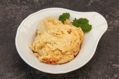 Vegan diyeti - paprikalı humus