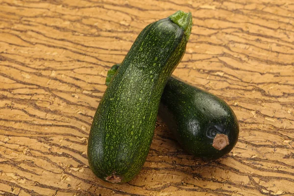 Raw Ripe Zucchini Ready Cooking — Stock Photo, Image