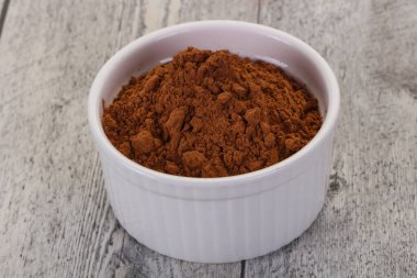 Kakao tozu, pişirmeye hazır.