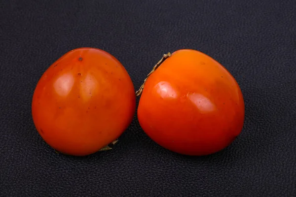 Sladké Chutné Rioe Persimmon Ovoce — Stock fotografie