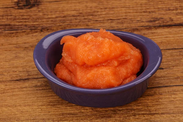 Cod Fish Roe Snack Bowl — Stock Photo, Image