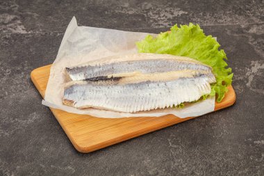 Salata yapraklı fileto.