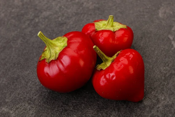 Pimenta Cereja Quente Picante Vermelha — Fotografia de Stock