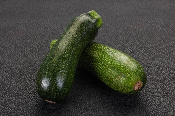 Raw Ripe Zucchini Ready Cooking — Stock Photo, Image