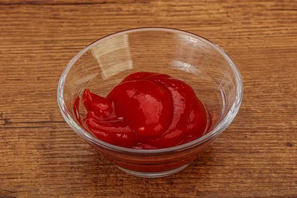 Sabroso Tomate Ketchup Bowl — Foto de Stock