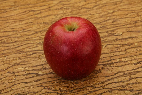 Sola Fruta Roja Dulce Sabrosa Manzana — Foto de Stock