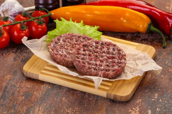 Burgare Cutlet Redo För Grill — Stockfoto