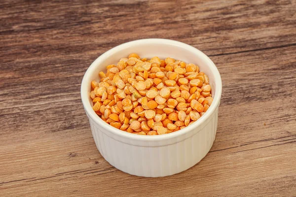 Dry Peas Cooking Bowl — Stock Photo, Image