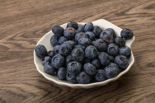 Ripe sweet tasty natural blueberries heap