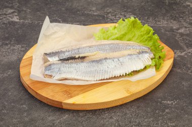 Salata yapraklı fileto.