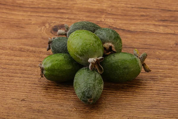 Tropisch Groen Zoet Biologisch Fruit Feijoa — Stockfoto