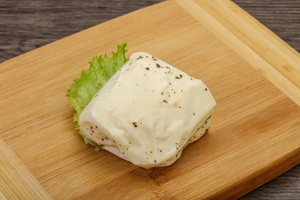 Izgara Için Naneli Yunan Halloumi Peyniri — Stok fotoğraf