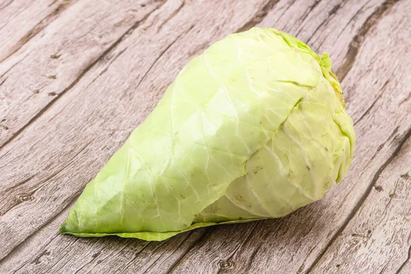 Cone Cabbage Dietary Vegan Cuisine — Stock Photo, Image