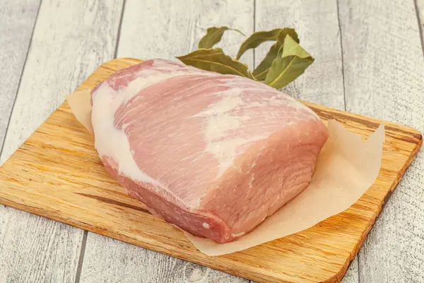 Raw Pork Meat Ready Cooking — Stock Photo, Image