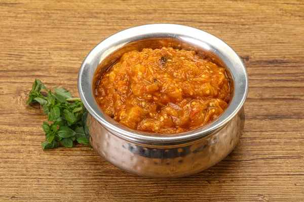 Kaukasische Küche Mangalsalat Mit Gegrilltem Gemüse — Stockfoto