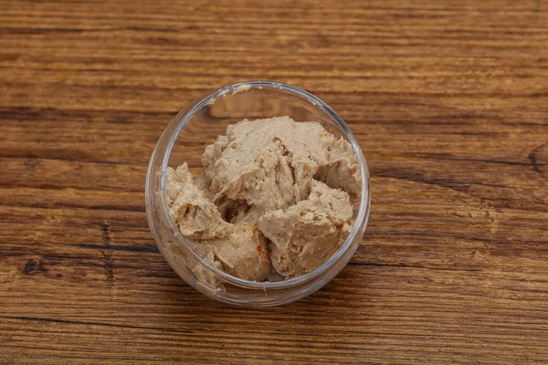 Herring Butter Spread Bowl Spices — Stock Photo, Image